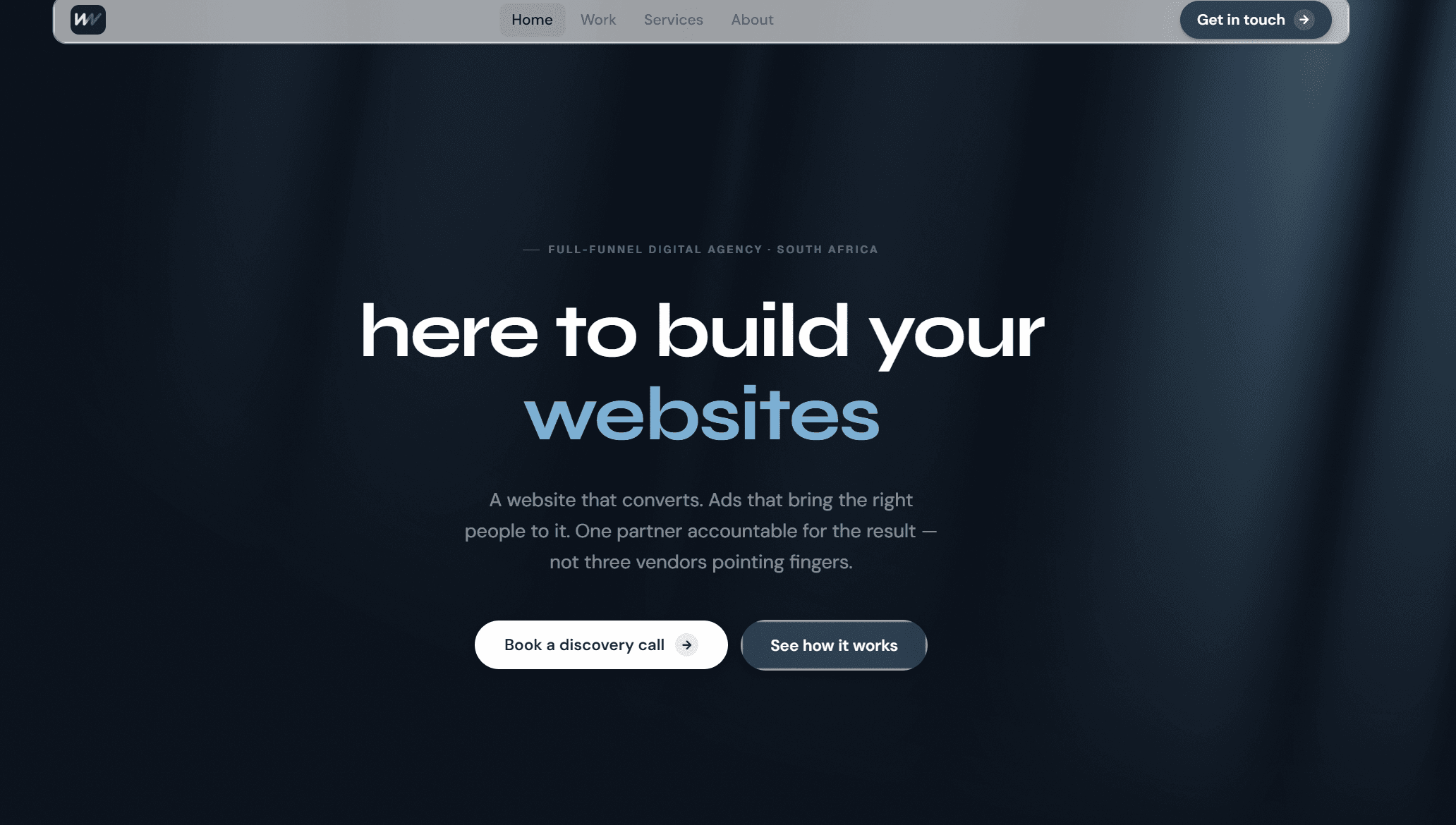WebNets website